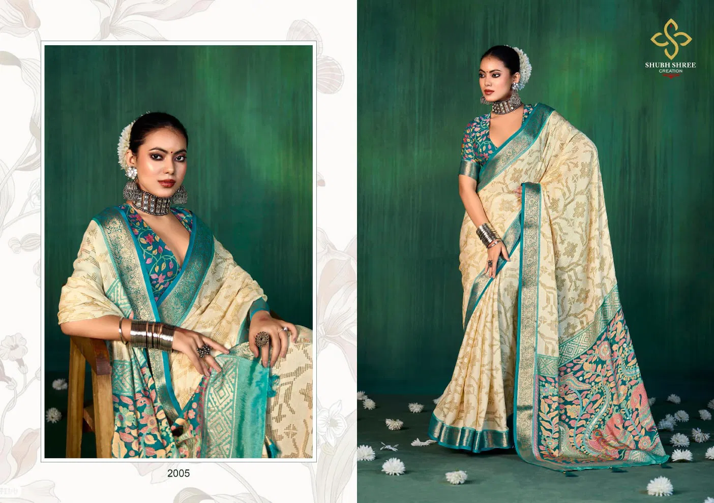 Devyani By Shubh Shree Brasso Wedding Wear Surat Saree Wholesale Market
